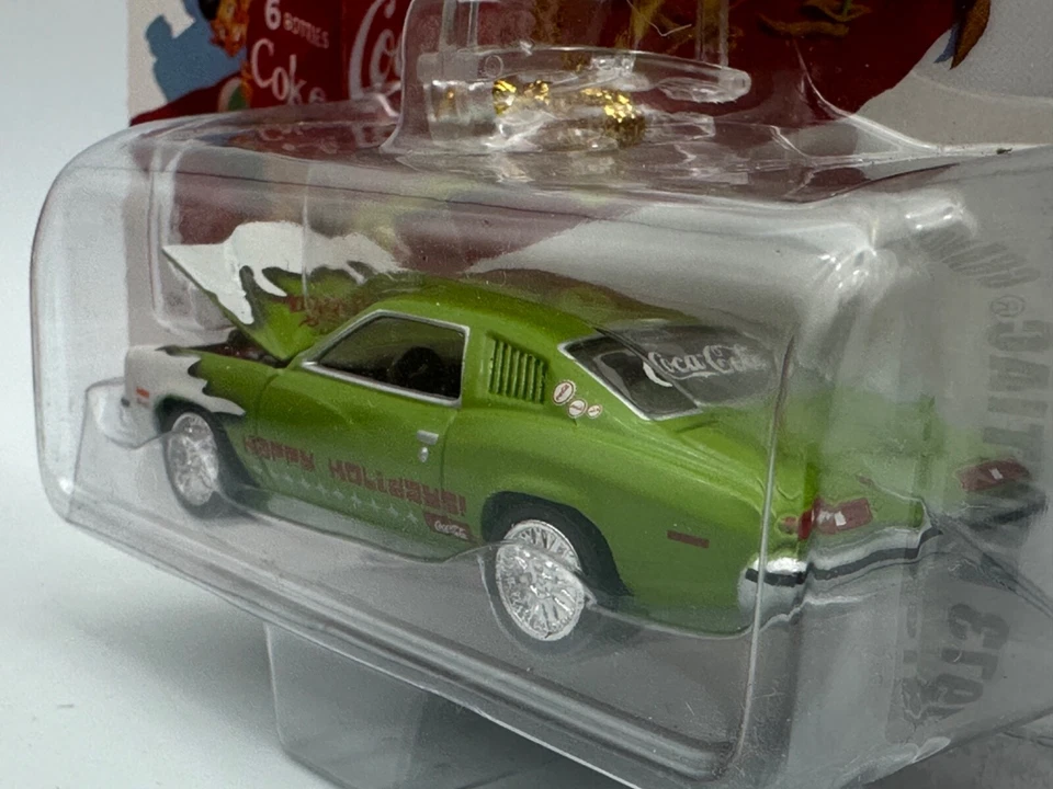 Johnny Lightning 1973 Pontiac Grand Am, 2005 Coca Cola Christmas Ornaments, NIB - Image 4 of 4