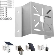 Exterior outside Wall Corner Mount Metal Bracket Right Angle CCTV Surveillance
