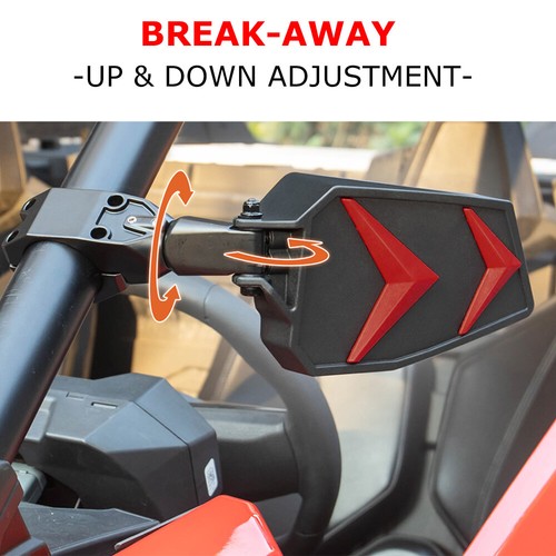 Polaris Ranger 1000 Accessories 1.75" Side & Rear Wide View - Foto 11