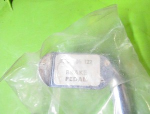 Rickman Montesa NOS 63M 73M 250 VR Cross Over Rear Brake Pedal p/n R001 06 122 Rickman Montesa NOS 63M 73M 250 VR Cross Over Rear Brake Pedal p/n R001 06 122