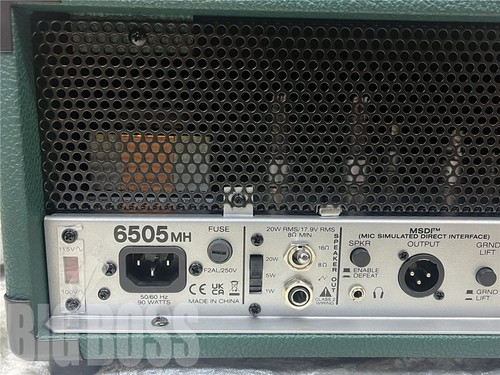 PEAVEY 6505 MH Japan Edition Dark Green Limited Brandneu - Bild 5 von 6
