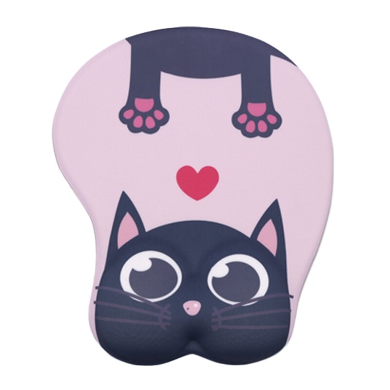 Ergonomic Gaming Mouse Pad with Comfortable Wrist Rest for Laptop & PC-image