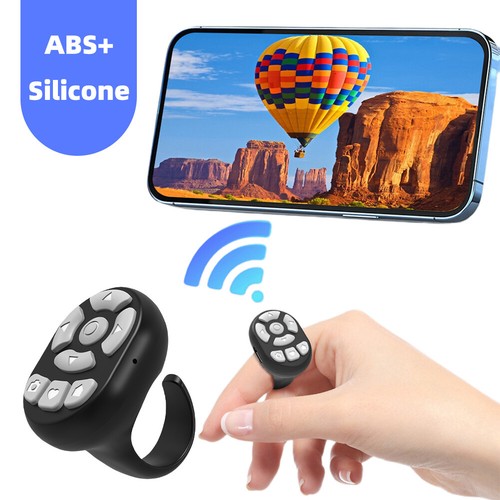 Télécommande E-book Page Turner Compatible Bluetooth pour iPhone Xiaomi Huawei - Photo 12/21
