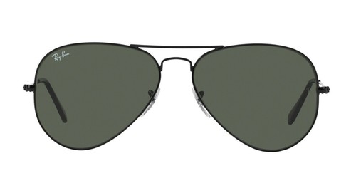 Ray-Ban AVIATOR LARGE METAL RB 3025 Black/G-15 Classic Green (L2823) Sunglasses - 第 2/4 張圖片