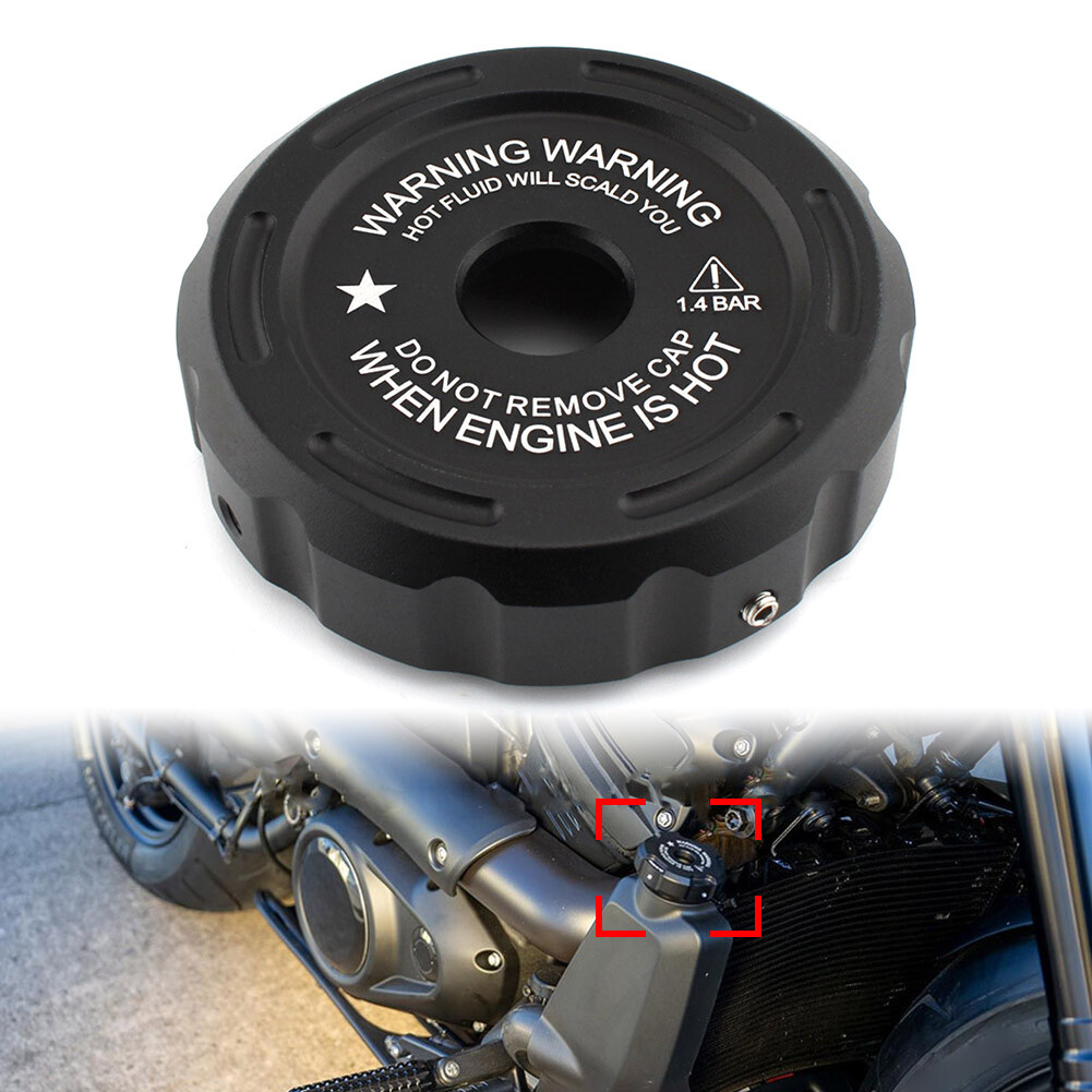 Engine Radiator Cap Cover Guard Fit Sportster S 1250 RH1250 Nightster 975 RH975