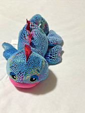 Cutetitos Partyitos Rainbow Changito Chameleon Beanie Plush Toy 8"