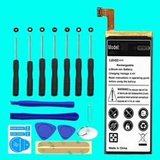 High Capacity 2200mAh 3.85V Extra Battery for ZTE Maven Z812 AT&T with Tools Kit