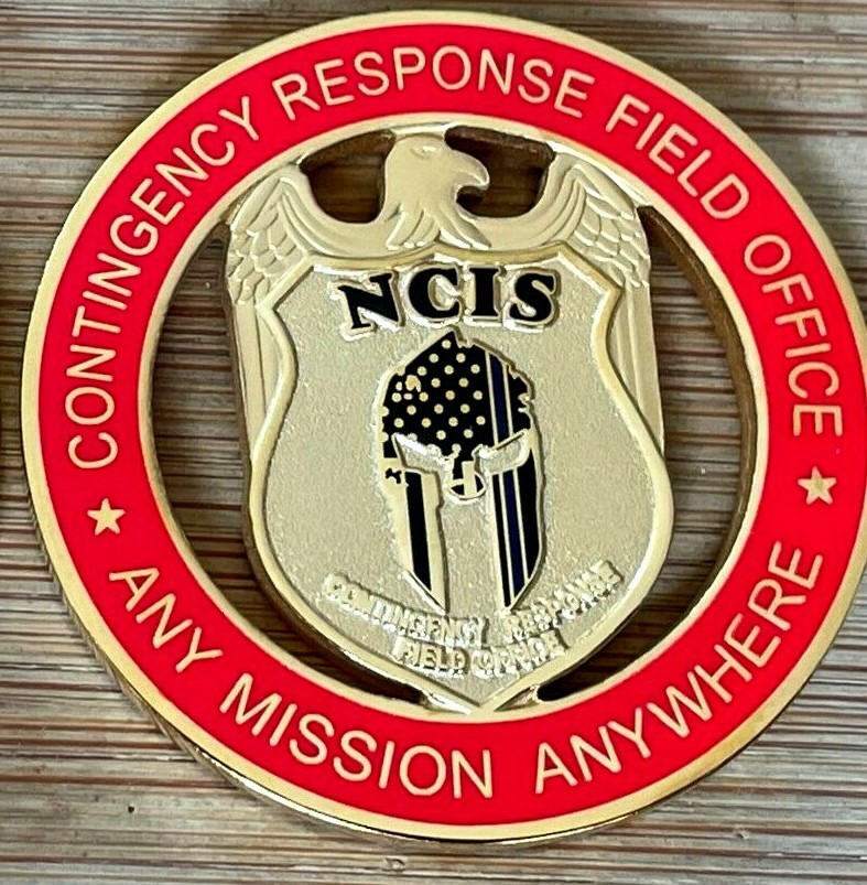 NCIS - Navy Criminal Investigative Service CRFO FC challenge coin