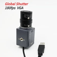 180fps VGA Global Shutter USB Camera Monochrome High Frame Rate Image Capture