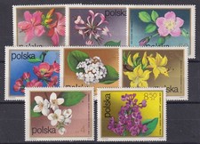 (poland)1972 Sc 1935/42 flower,set MNH   x322