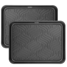 Boot Tray for Entryway Indoor, Heavy Duty Shoe Mat, 16.8"x12.8" Waterproof wi...