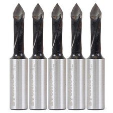 1/4" Right Hand Through Hole Boring Bit (5 Pk) - 10mm Shank - Yonico 44114R-5PK