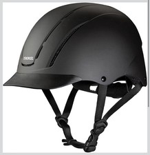 Troxel Spirit Performance Helmet Low Profile Adjustable Black Equestrian XS
