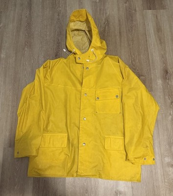 Vintage 80s Helly Hansen Norway Jacket Mens M Rain Coat Parka Fishing Outdoors