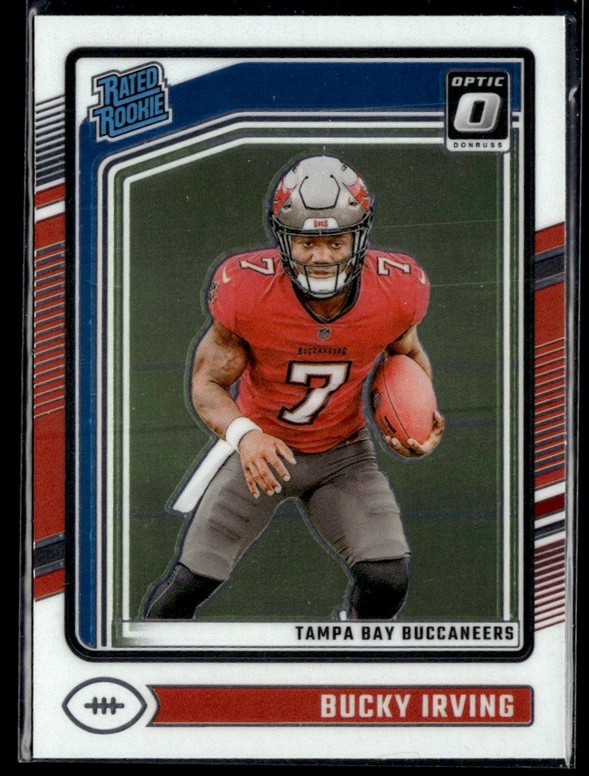2024 Donruss Optic Rated Bucky Irving RC Tampa Bay Buccaneers #216