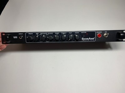 Tech 21 SansAmp RBI Bass Preamp DI Sans Amp Bass Guitar Rack Unit