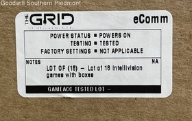 Lot of 18 Assorted Intellivision Games with Boxes - Tested