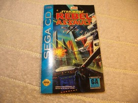 star wars rebel assault sega cd cib