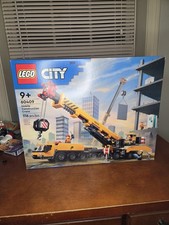 LEGO City Gru da Costruzione Mobile Gialla (60409) Nuova | Spedizione Gratuita