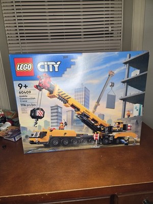 LEGO City Yellow Mobile Construction Crane (60409)  Brand New | Free Shipping