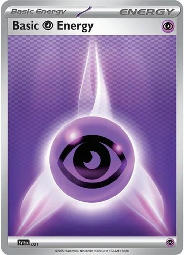 Pokemon Basic Psychic Energy (21/64) Scarlet & Violet Energies NM HOLO