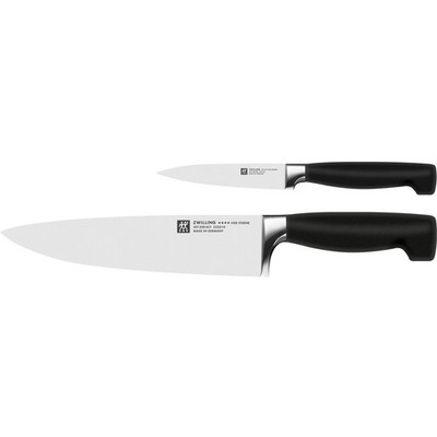 Zwilling ****VIER STERNE Spick-/Garniermesser 10 cm & Kochmesser 20 cm Messerset