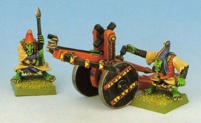 1xChaos Dwarfs Hobgoblin Speerschleuder Bolt Thrower Warhammer Fantasy Old World