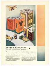 1931 Continental Can Co. of Chicago Ad: F&B o...