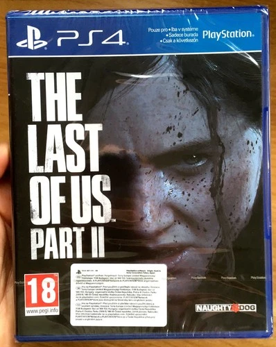 THE LAST OF US PART II NEUF SOUS BLISTER SONY PS4 VERSION SLAVE BRAND NEW SEALED