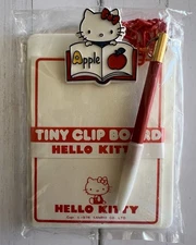 Rare 1976 Sanrio Hello Kitty Tiny Clipboard Sealed In Original Packaging  HTF
