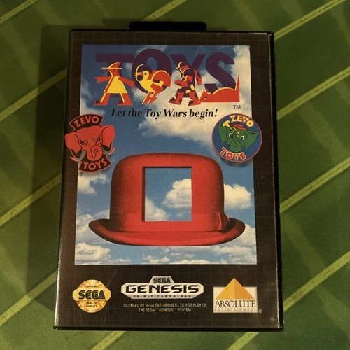 Vintage 1992 TOYS Sega Genesis Original Case CIB Tested Good Condition