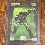 Bo Jackson Battle Arena SWITCHBLADE `Travis Hunter` Battlefoil Glow #BF-72