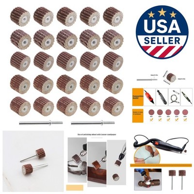 20 Piece Emery Cloth Sanding Disc Set for Rotary Tools, 80/120/240/320/600 Grit