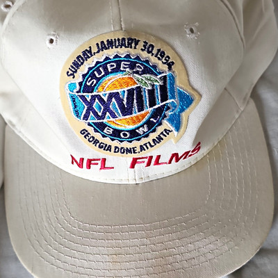 New Era Super Bowl XXVIII NFL Films Football Cap Hat Super Bowl White