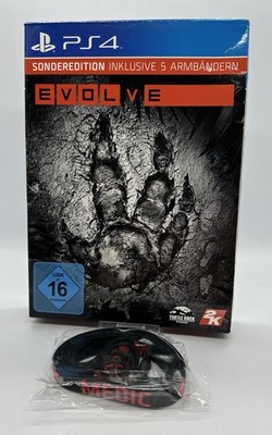   PlayStation 4   EVOLVE Sonderedition | NUR OVP + 5 Armbänder (NEU)  