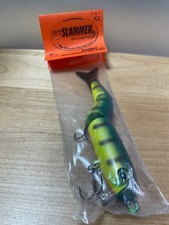 MS Slammer XX Md 9inch #08 Perch swimbait Topwater wakebait Surface lure Unused