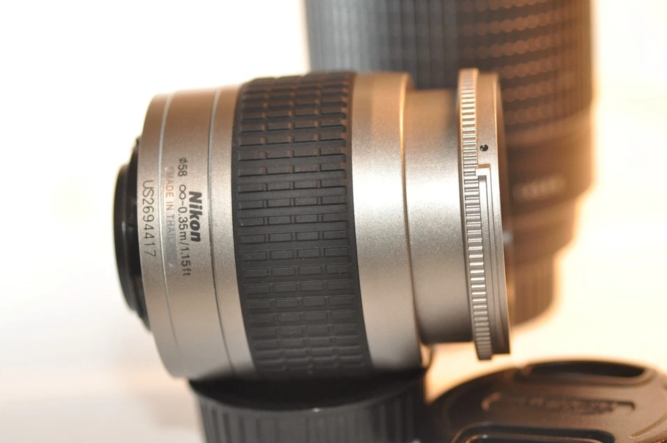 Nikon AF G Nikkor 28-80mm & 70-300mm TWO FX lens SET for D750 D300 D600 D800 D90 - Image 3 of 4