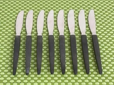 Stanley Roberts MODERN ELEGANCE Stainless 8 Dinner Knives Flatware - 8 7/8"