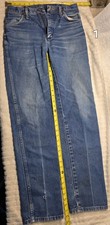 VTG Wrangler 13MWZ Jeans Mens 30x34 FITS 29x32 Made in USA Blue Cowboy Cut Denim