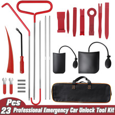 23pcs Emergency Auto Tool Car Window Door Lock Unlock Out Repair Tool Kits 23pcs Emergency Auto Tool Car Window Door Lock Unlock Out Repair Tool Kits