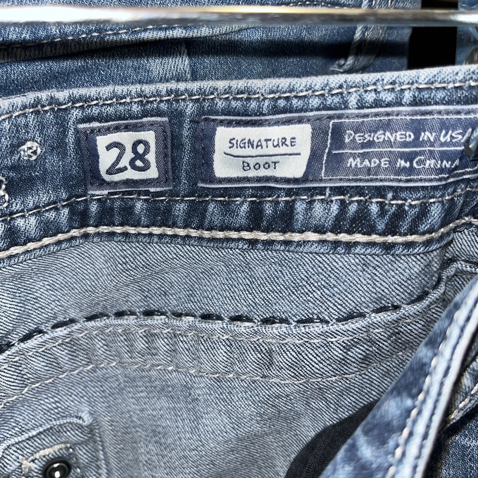 Vaqueros Miss Me Bootcut para mujer talla 28 x 32 JP5853B4 Foto 2 de 4