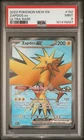 PSA 9 Zapdos Ex Full Art #192 2023 Pokemon Mew En-151 101416887