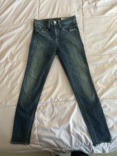 Rag & Bone Capri Jeans with Studded Slit Cadiz Wash W 25 L26.5 USA Made Unworn