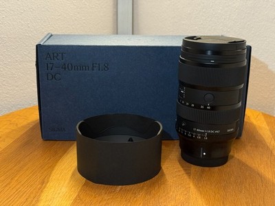 Sigma Art 17-40 mm f/1,8 DC für Fujifilm X-Mount, sehr guter Zustand mit OVP