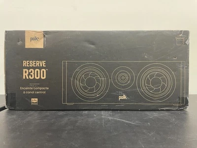 Polk Audio Reserve Series R300 Compact Center Channel Speaker -Brown- NEW SEALED