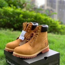 Timberland Mens Premium Waterproof Boots Wheat Nubuck All sizes