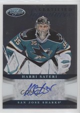 2012-13 Certified Certified Signatures Harri Sateri #CS-SAT Auto 15ok