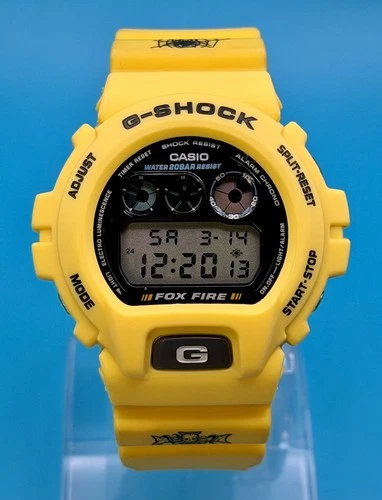 CASIO VINTAGE G-SHOCK DW-6900H-9 Thrasher FoxFire 1995 Japan M