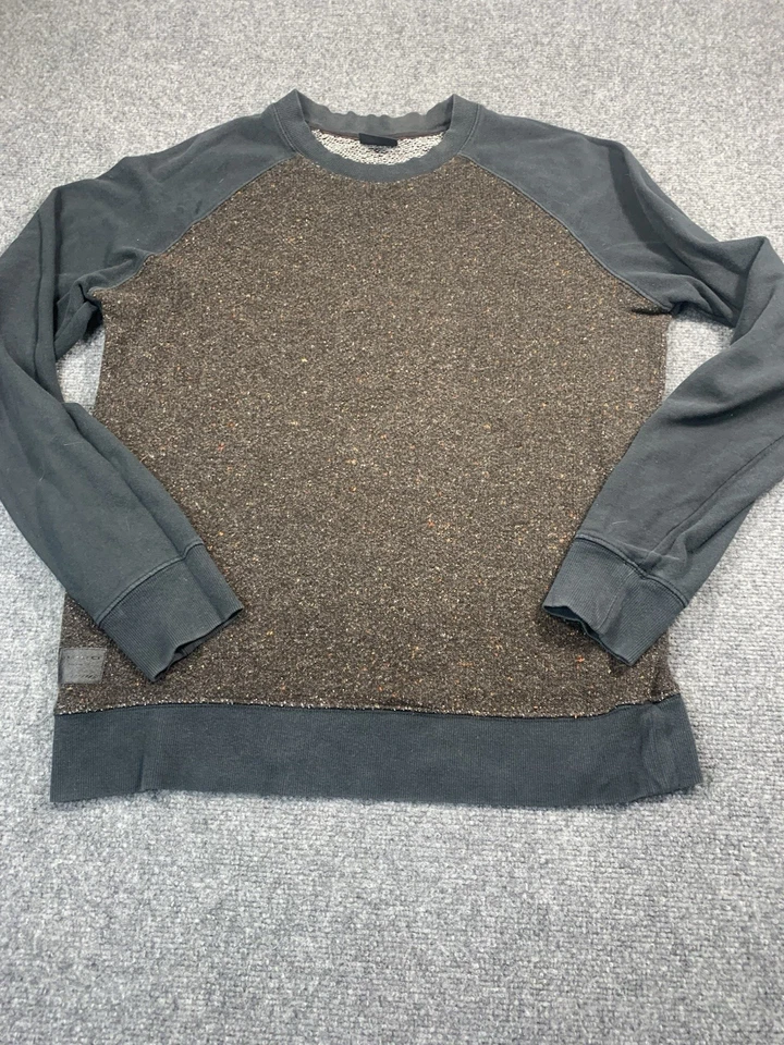 Oakley Sweatshirt Mens XL Black Long Sleeve Pullover Crew Neck - Image 2 of 4