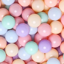 Colorful Ball Pit Balls - Pink Soft Plastic Balls Phthalate Free BPA Free Pla...